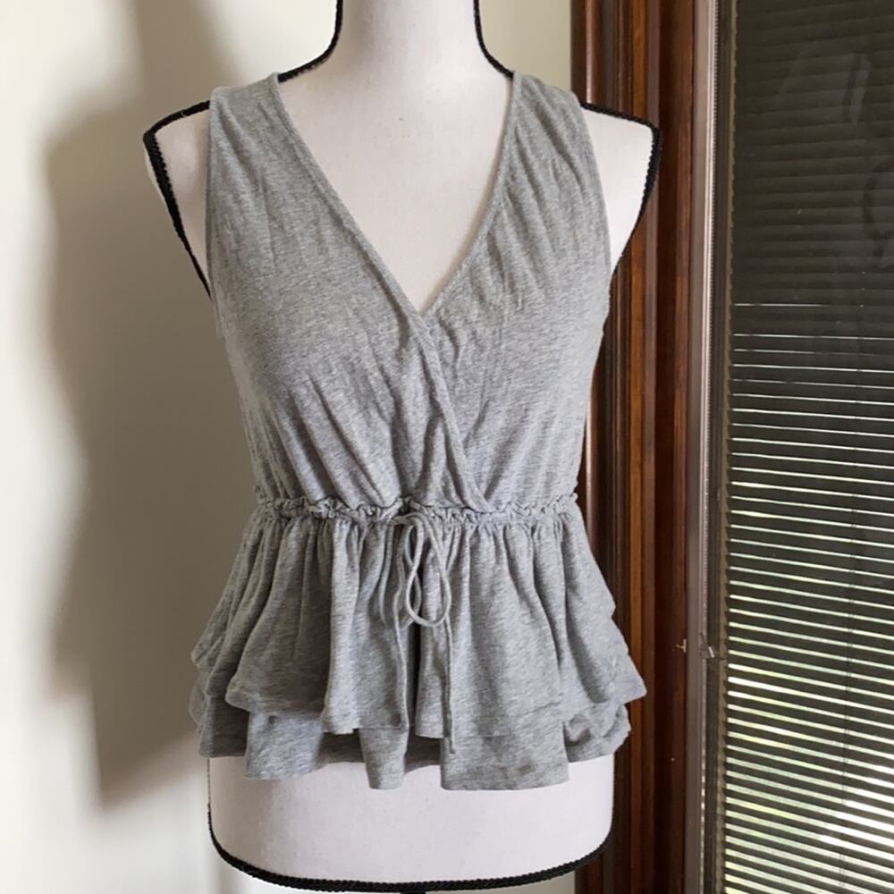 J. Crew | Sleeveless Peplum Top Size S